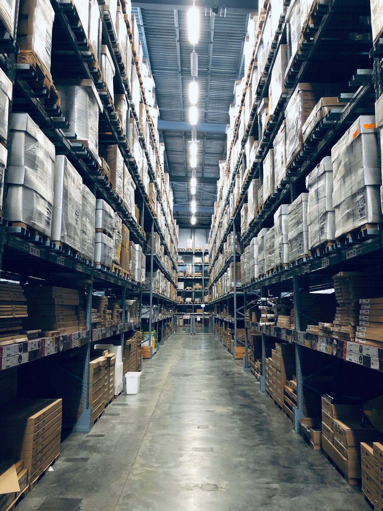 Warehouse deployment scene